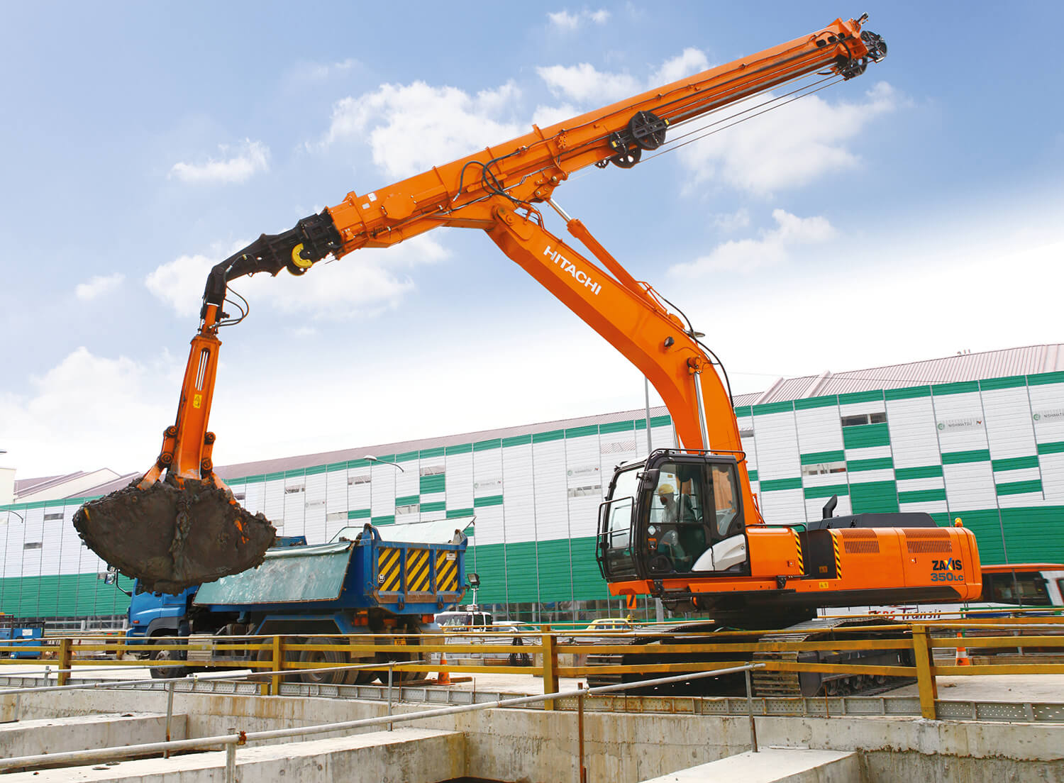 Экскаватор ZX350LC-5 CTA от Hitachi