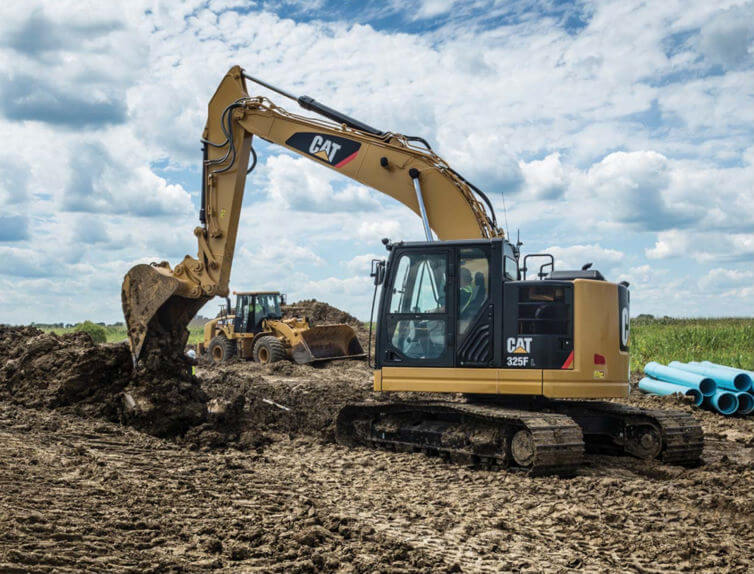 Гусеничный экскаватор CAT 325F L