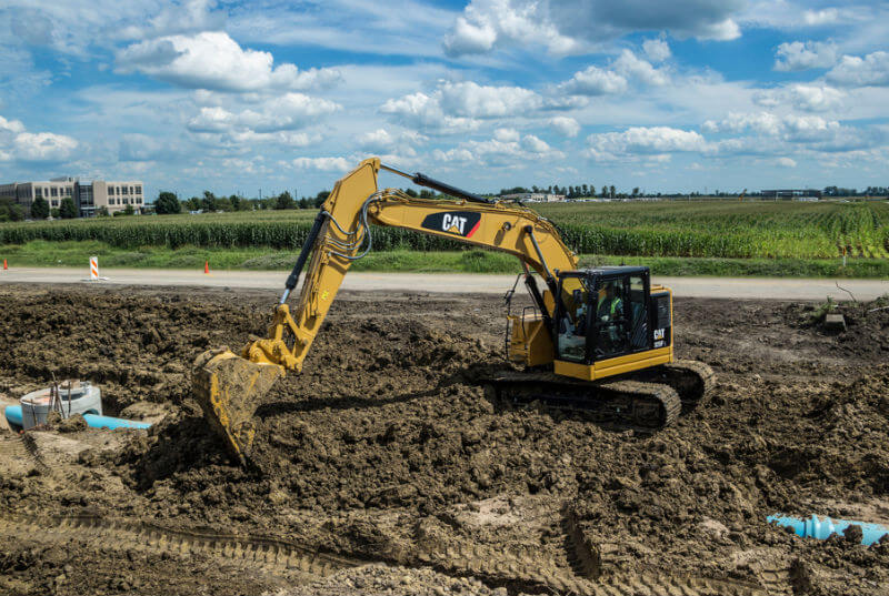 Гусеничный экскаватор CAT 325F L
