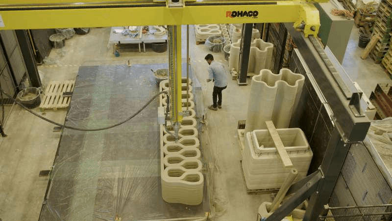 Микрорайон с 3D-печатных домов построят в Голландии