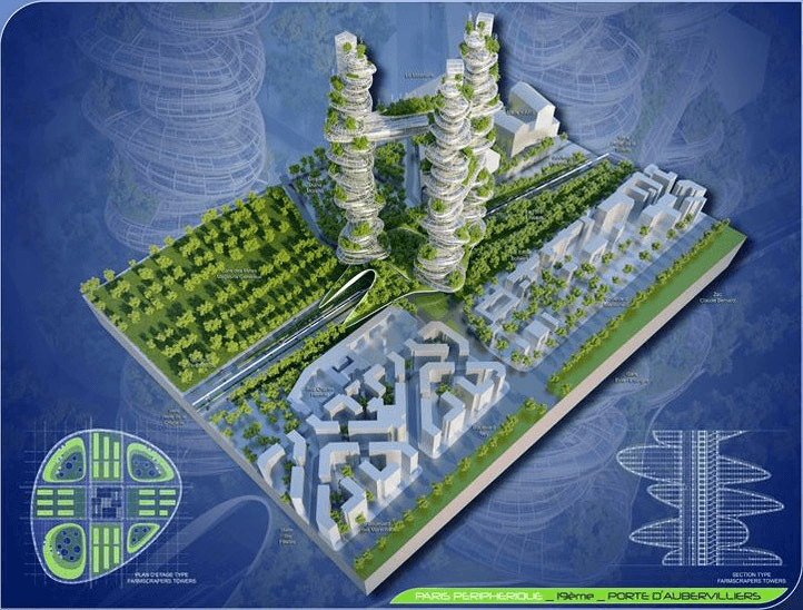 Париж 2050 от Венсана Каллебо