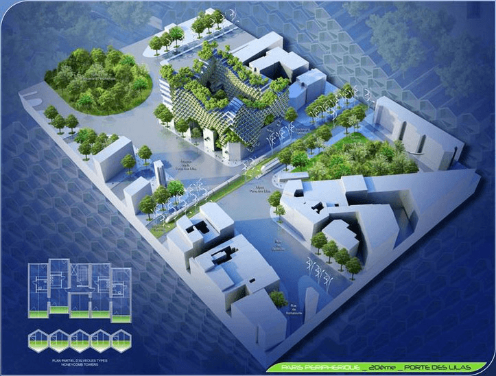 Париж 2050 от Венсана Каллебо