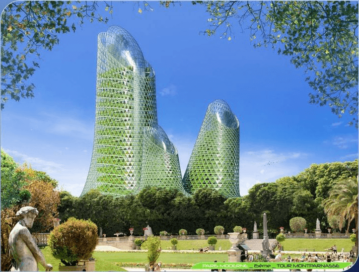 Париж 2050 от Венсана Каллебо