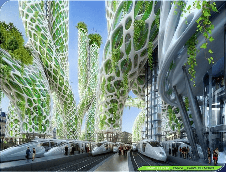 Париж 2050 от Венсана Каллебо