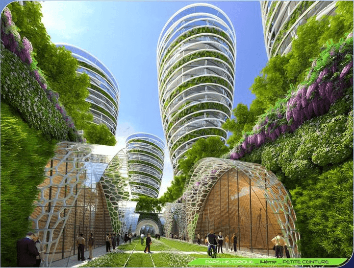 Париж 2050 от Венсана Каллебо