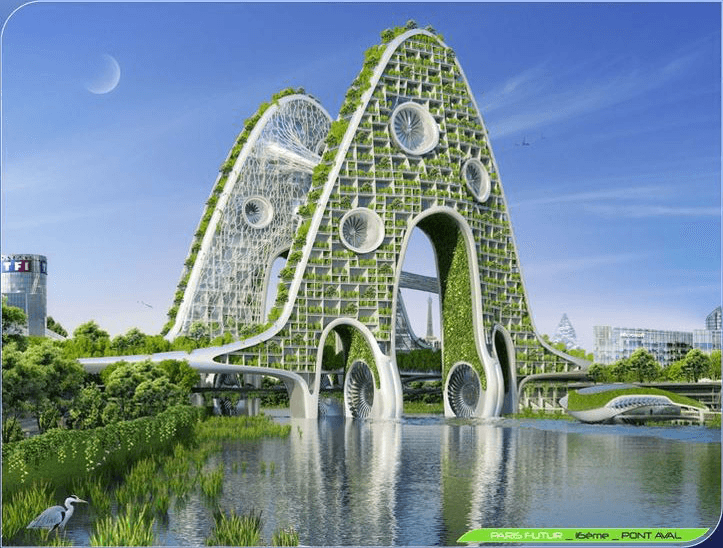 Париж 2050 от Венсана Каллебо