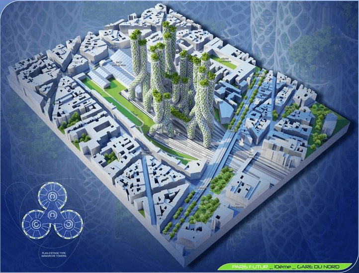 Париж 2050 от Венсана Каллебо