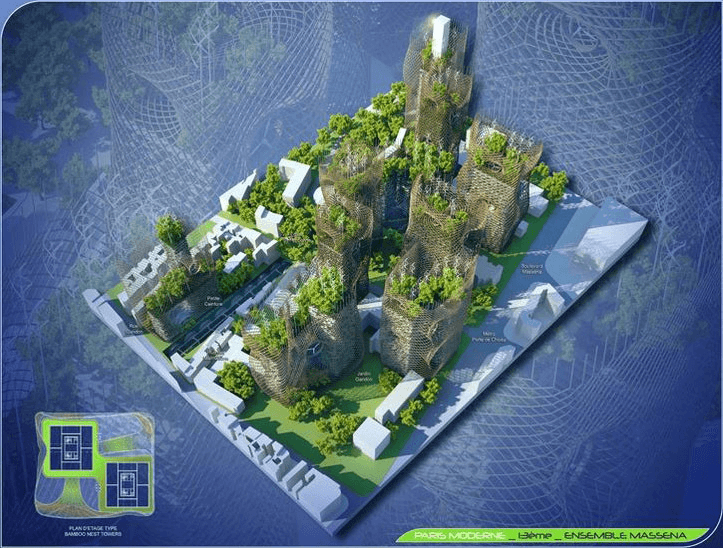 Париж 2050 от Венсана Каллебо