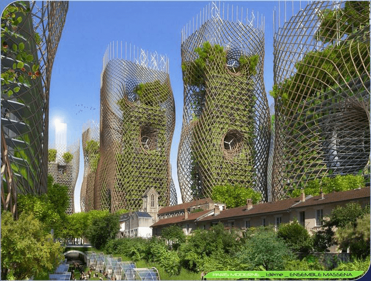 Париж 2050 от Венсана Каллебо