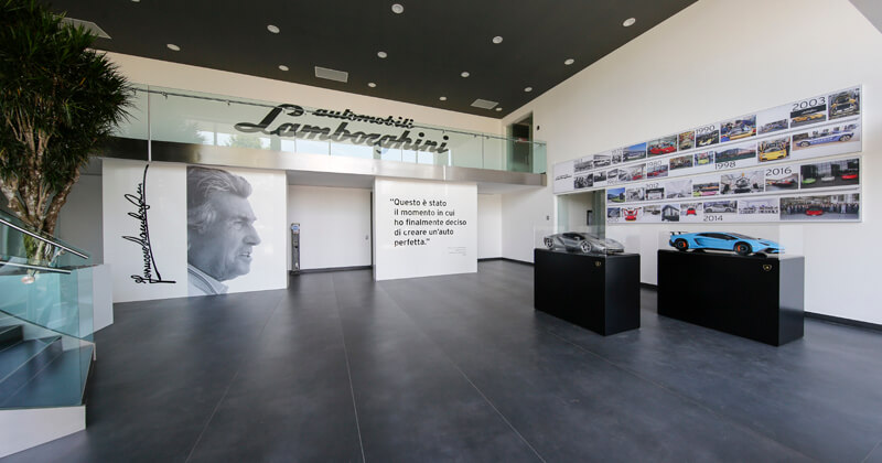 Старт конкурса Lamborghini Road Monument