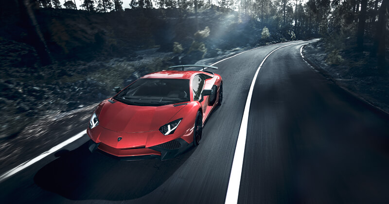 Старт конкурса Lamborghini Road Monument