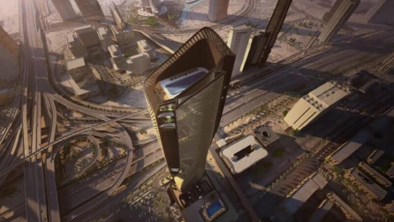 Wasl Tower небоскреб на солнечной энергии