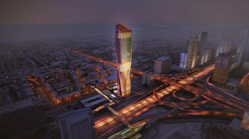 Wasl Tower небоскреб на солнечной энергии