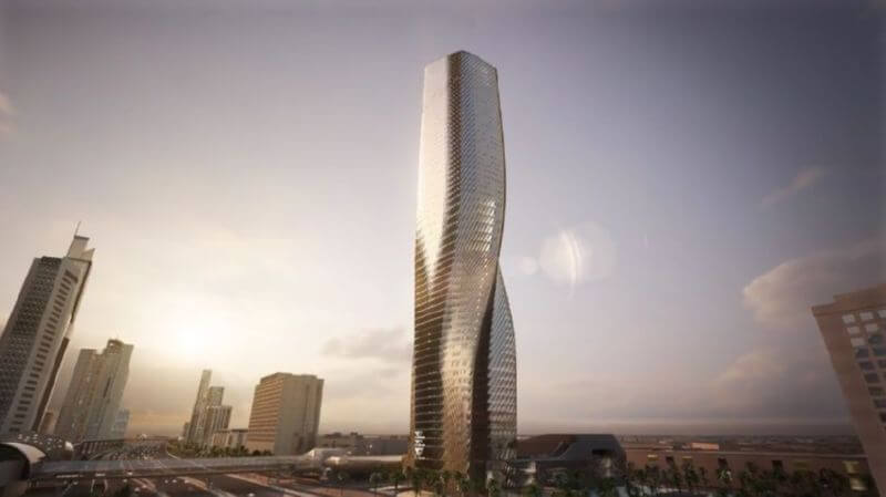 Wasl Tower небоскреб на солнечной энергии